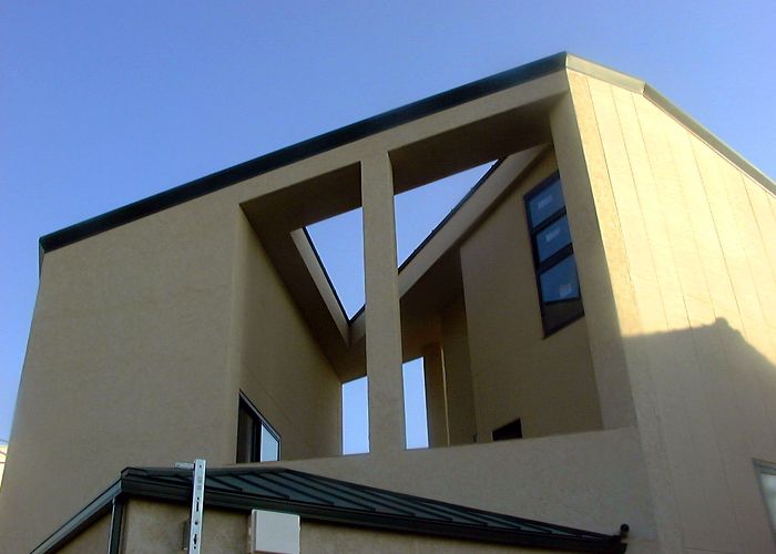 親世帯用デッキ