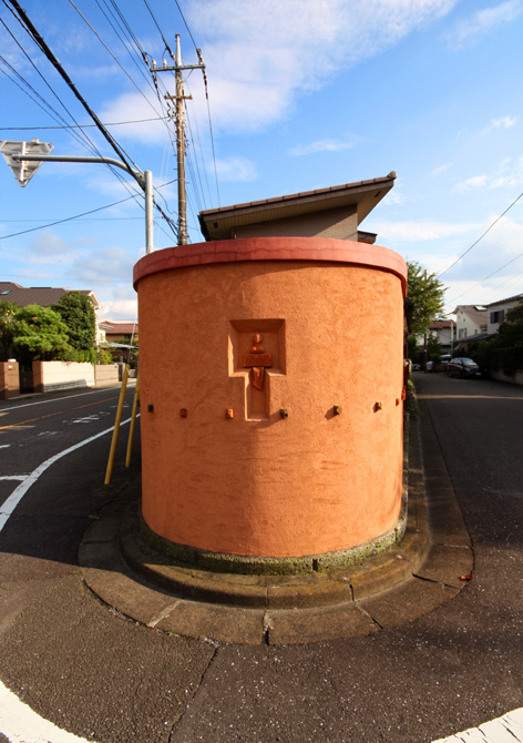 中央部分の外観